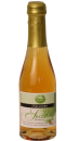 Eine 200 Milliliter Glasflasche Piccolo Secco Weinbirne